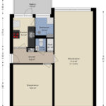 Plattegrond appartement