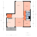Plattegrond appartement