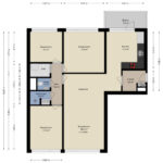 Plattegrond appartement