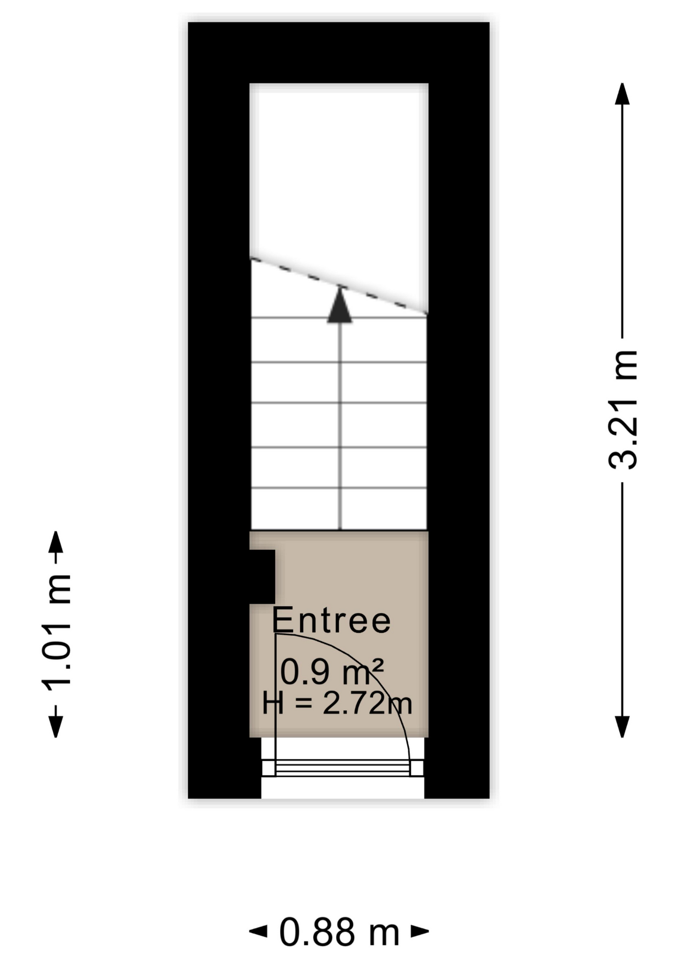 Plattegrond entree