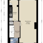 Plattegrond eerste verdieping