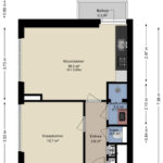 Plattegrond appartement