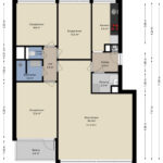 Plattegrond appartement