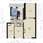 Plattegrond appartement