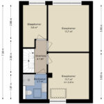 Plattegrond eerste verdieping