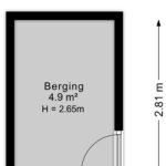 Plattegrond berging
