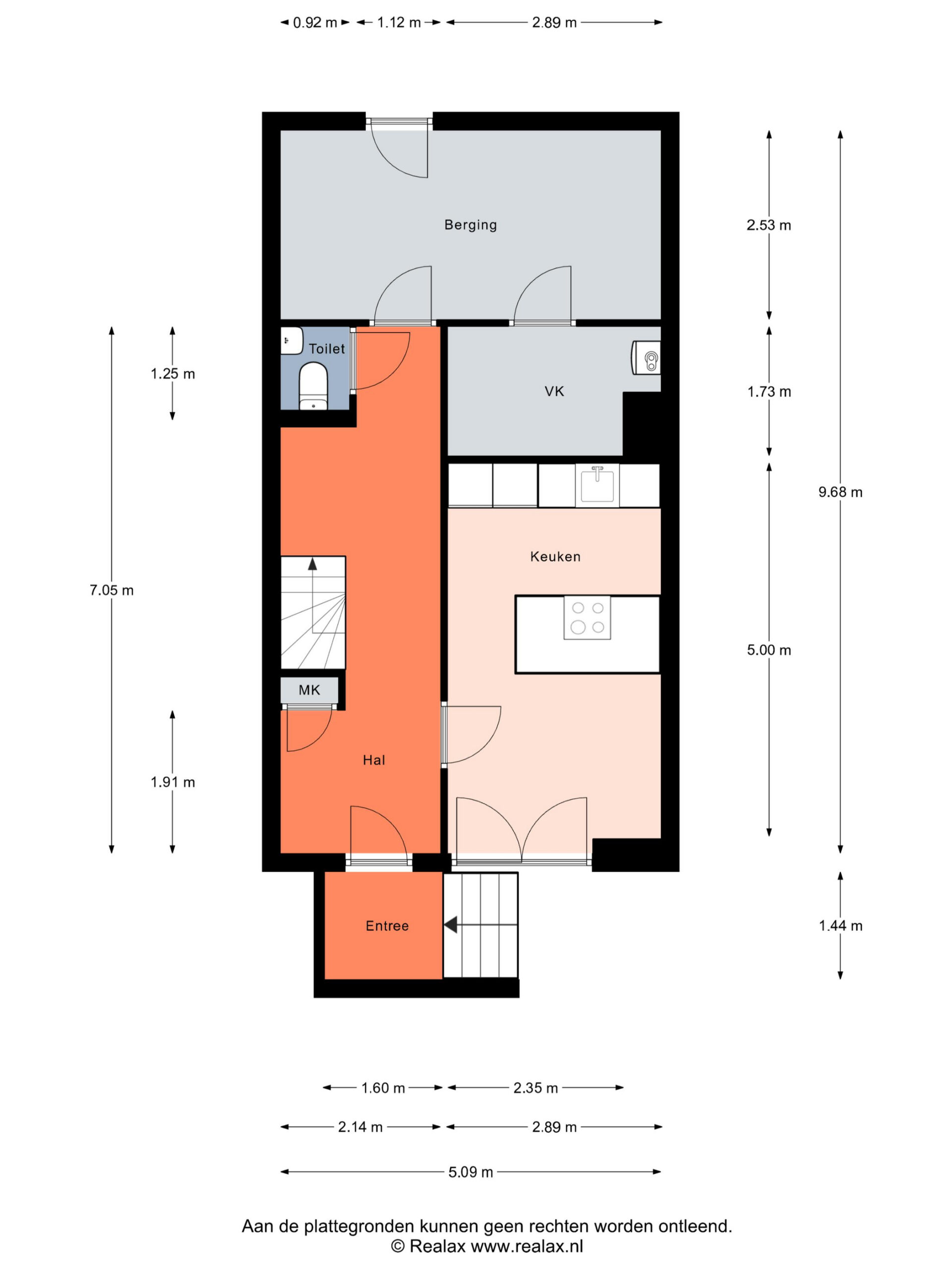 Plattegrond begane grond