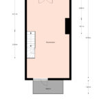 Plattegrond eerste verdieping