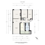 Plattegrond appartement