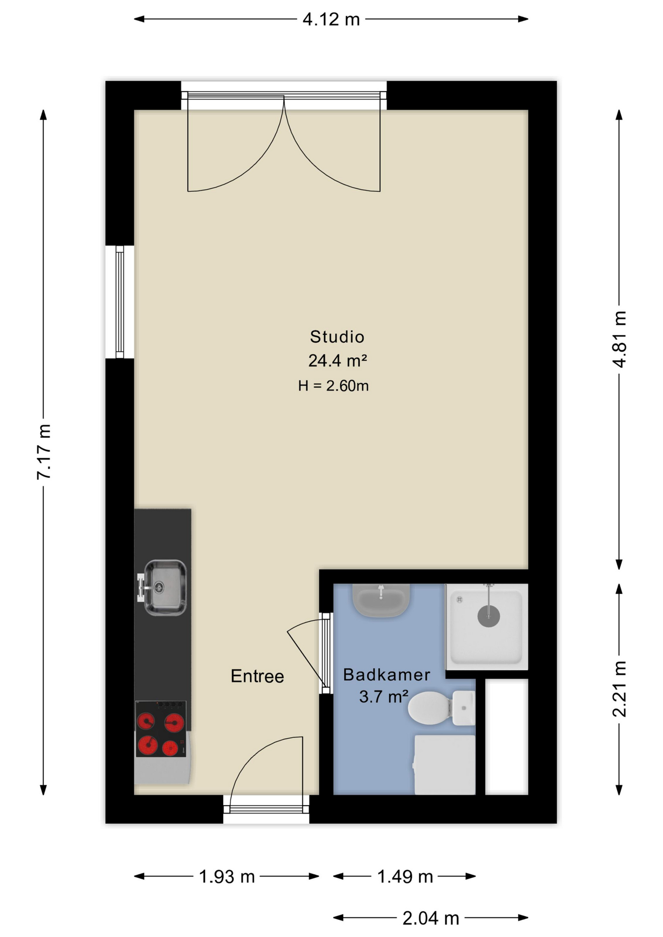 Plattegrond begane grond
