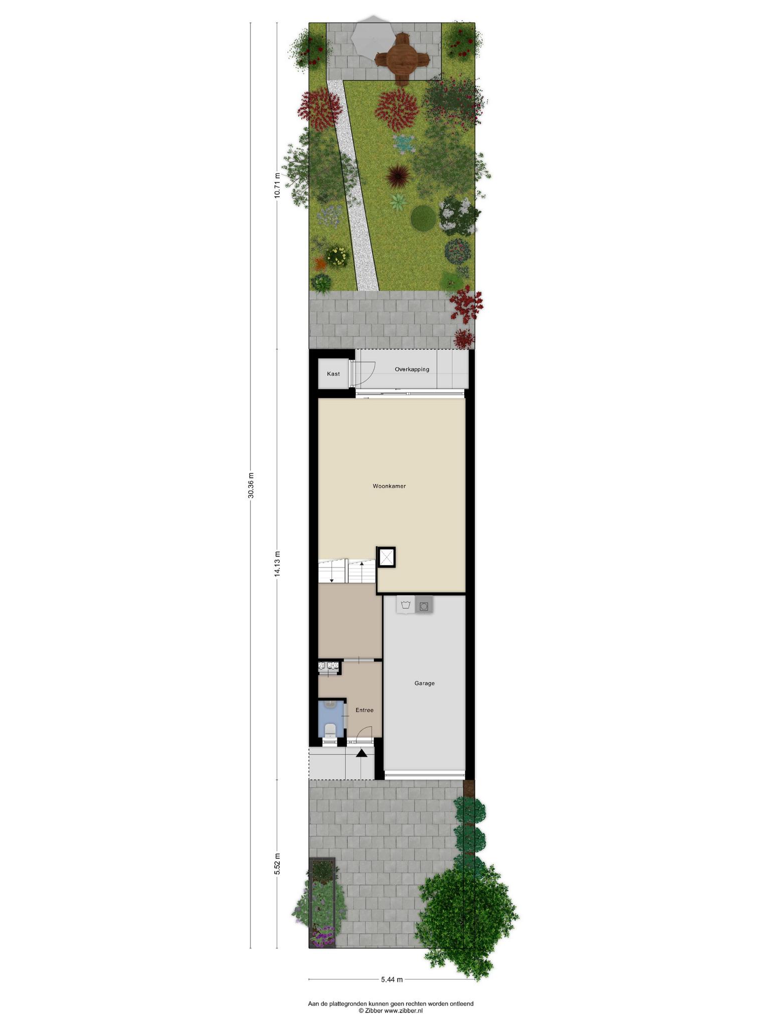 Begane grond en tuin