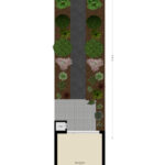 Eerste verdieping en achtertuin