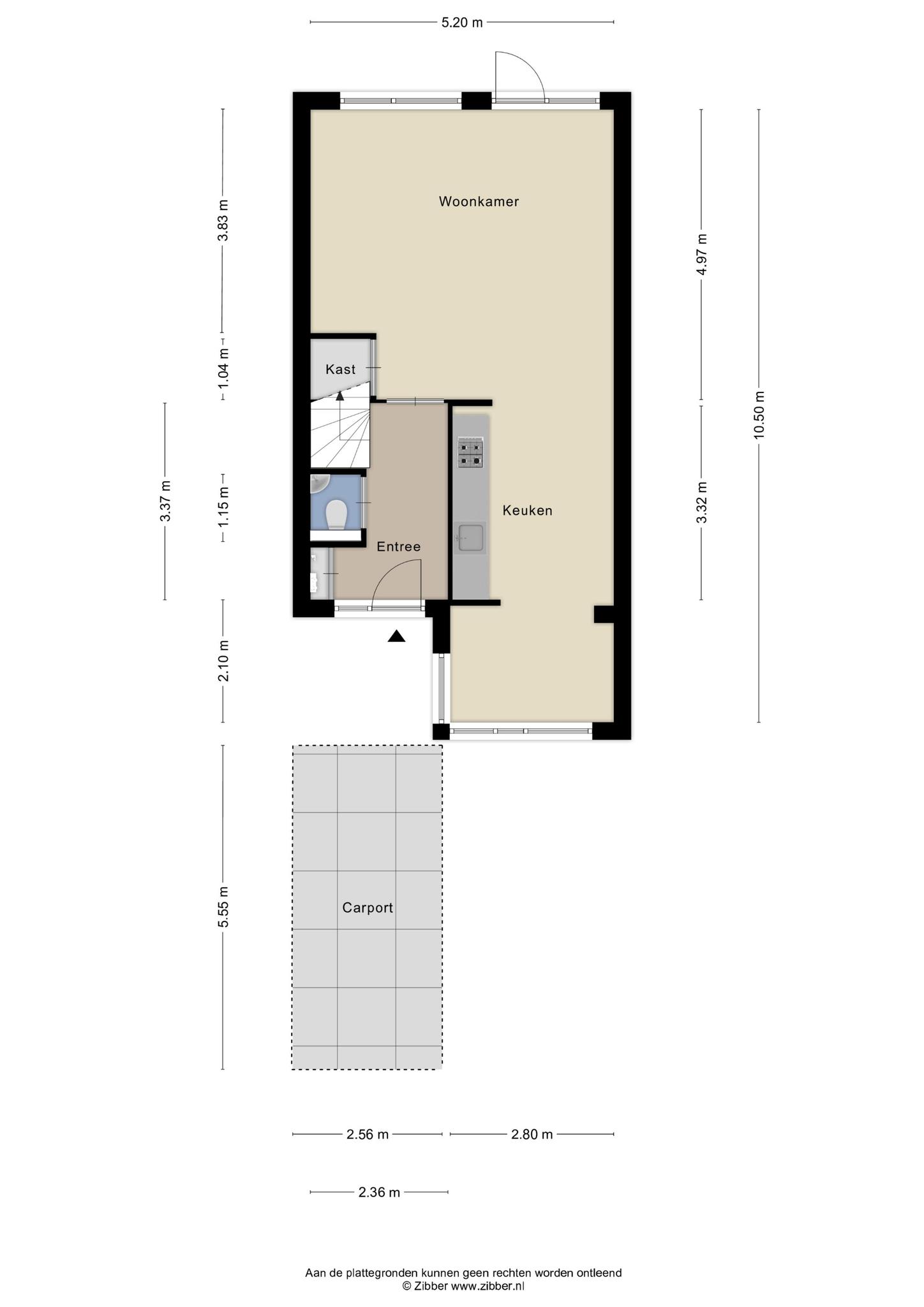 Plattegrond Begane grond