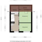 Plattegrond Tweede verdieping