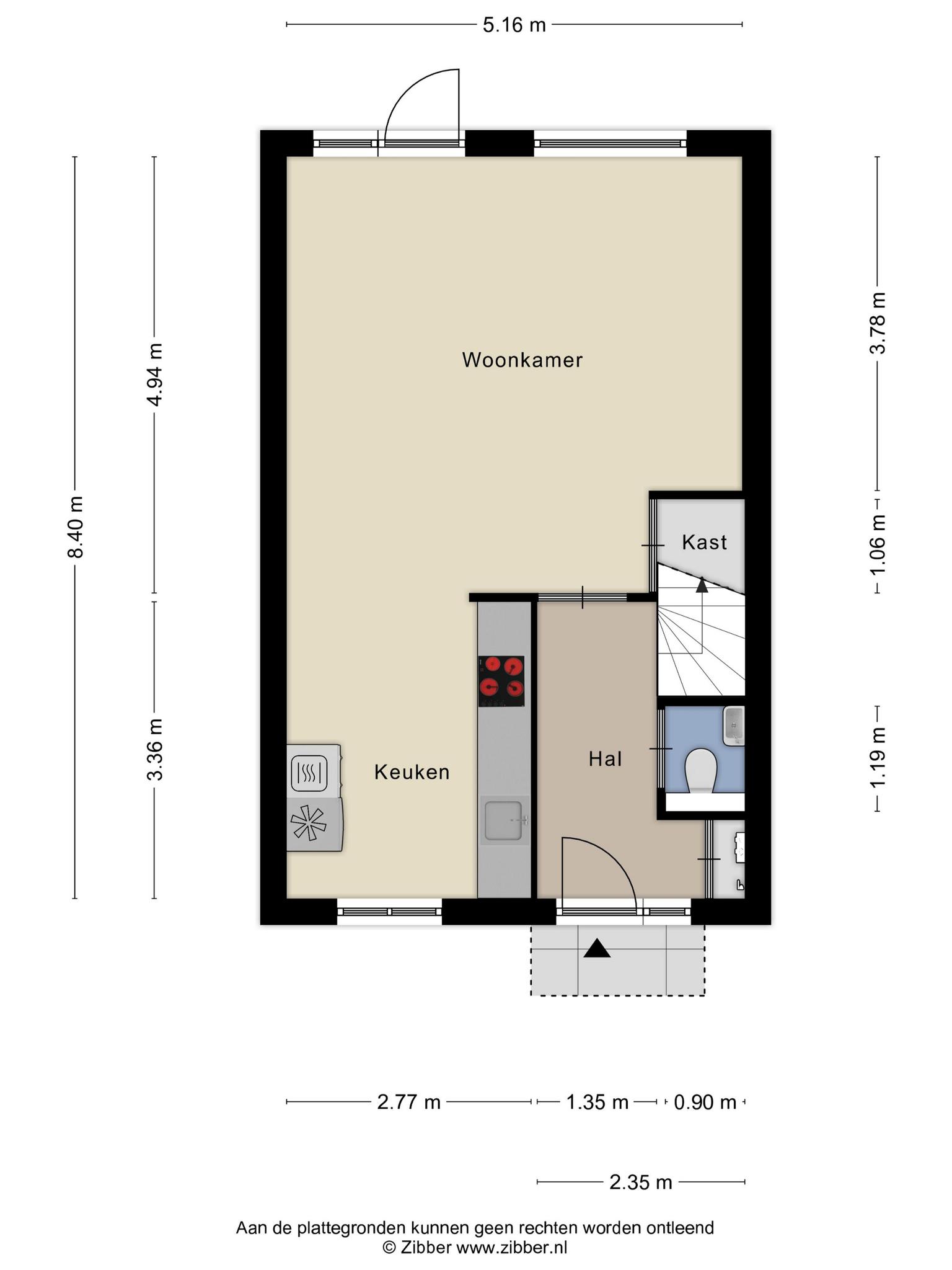 Plattegrond Begane grond