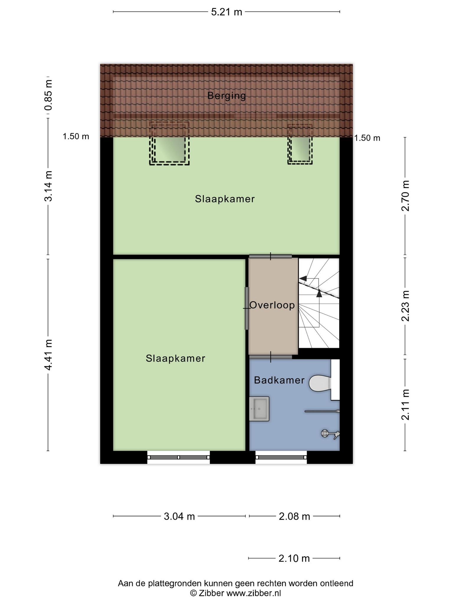 Plattegrond Eerste verdieping