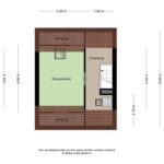 Plattegrond Tweede verdieping
