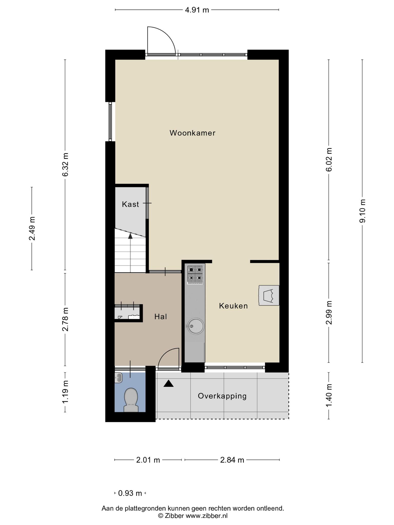 Plattegrond Begane grond