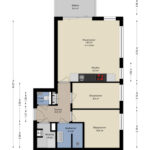 Plattegrond appartement